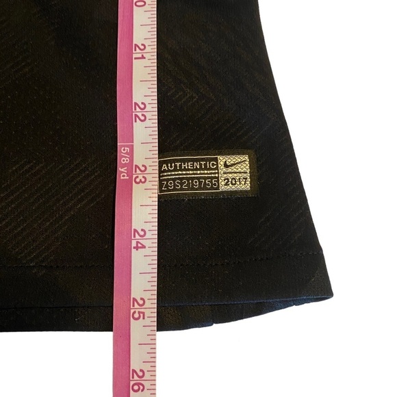 Nike Black PSG Paris-Saint-German Rihana Short Sleeve Soccer Jersey Shirt Sz M - Picture 6 of 8